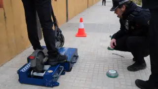 Dinamómetro de patinetes eléctricos