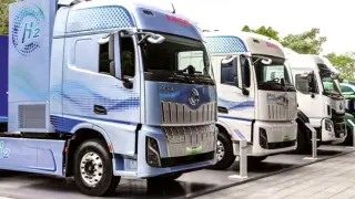 camión hidrógeno dongfeng