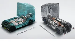 Baterías de hidrógeno Daimler Truck