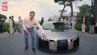 VÍDEO: primer careo con el nuevo Audi Nuvolari, el nuevo superdeportivo de Audi que da miedo, con 1.001 CV, V8 híbrido, 499 unidades y la vitola de ser el sustituto del Audi R8