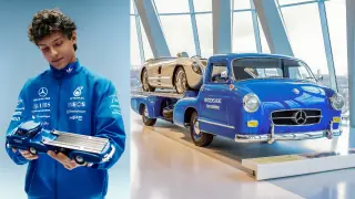La historia detrás de la nueva indumentaria de Mercedes F1