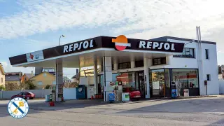 Gasolinera Repsol de Ribadeo (Lugo)