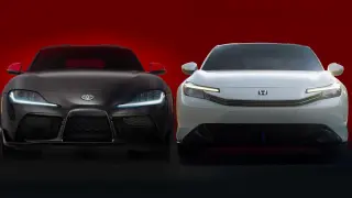 Honda Prelude o Toyota Supra.