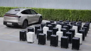 El gigantesco espacio del nuevo Tesla