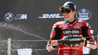 Marc Márquez ve a la Selección Española en la final