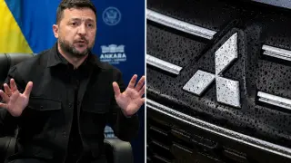 Zeleski tiene interés en cooperar con Mitsubishi para crear misiles.