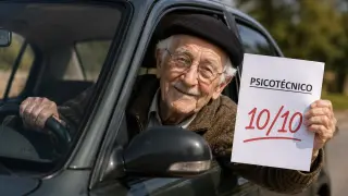 El conductor de 99 que consigue renovar su carnet