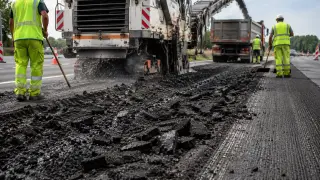 Marruecos está retirando el asfalto negro de sus carreteras.