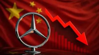 Mercedes sufre una caída muy grande en uno de los mercados más importantes