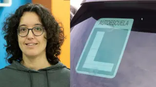 Mireia Brunet, profesora de autoescuela catalana