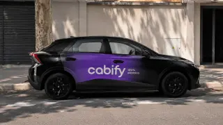 Un MG4 eléctrico como VTC en Madrid