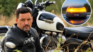 Juan Carlos Toribio es muy crítico con la baliza V16.