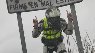 Juan Carlos Toribio alerta sobre el mal estado de las carreteras.