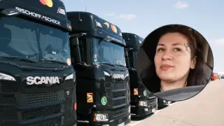 Michaela Tudor, camionera en España habla sobre sus largas jornadas de trabajo