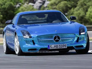 Cinco coches eléctricos extremos Mercedes SLS Electric Drive