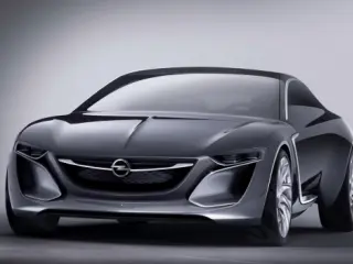 Imagen frontal Opel Monza 2014