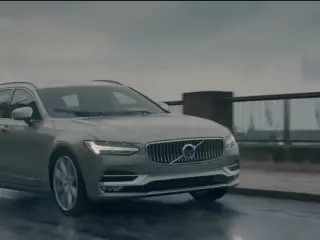 Nuevo Volvo V90 2017, por primera vez ¡en movimiento!