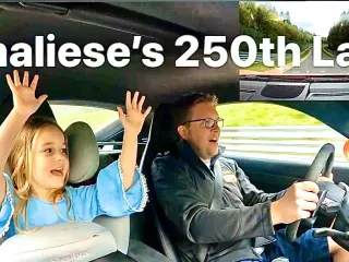 Nürburgring: 4 year old Analiese in the Cayman GTS