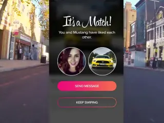 Ford Mustang y Tinder: una pareja compatible