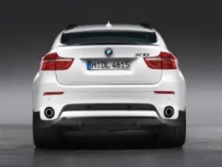 BMW X6 M50d trasera