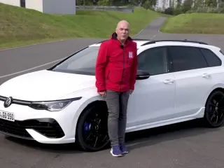 VÍDEO: Volkswagen Golf 8 R Variant, un familiar que ¡drifta!