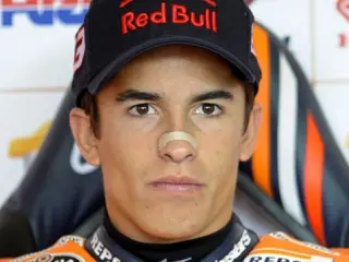 Marc Márquez cabreado, la peor pesadilla de sus rivales