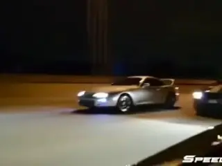 VÍDEO: Aparece por sorpresa y adelanta a todos, es un Toyota Supra