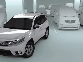 Así funciona la vista de pájaro de Toyota
