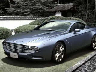 Aston Martin Zagato Coupe Delantera