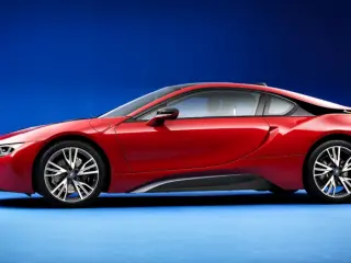 BMW i8 Protonic Red Edition lateral
