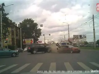 Accidentes más espectaculares en Rusia 2