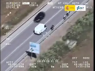 VÍDEO: Pegasus caza estos adelantamientos ilegales a varios ciclistas
