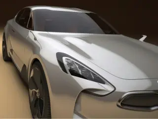 Kia-Four-Door-Sports-Sedan-frankfurt-frontal
