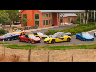 VÍDEO: McLaren para dar y tomar. ¡Qué despliegue!