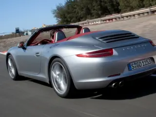 Trasera del Porsche 911 Cabriolet