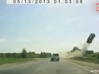 Accidentes más espectaculares en Rusia 1