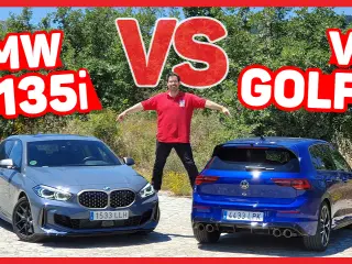VÍDEO: VW Golf R 2021 vs BMW M135i xDrive, ¿cuál es el mejor?