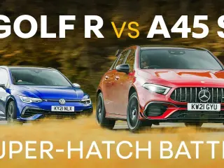 VW Golf R vs Mercedes-AMG A45S: DRIFT Mode Showdown | 4K
