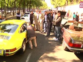 Rally Urbano Baden-Württemberg - Porche y Mercedes en Madrid 2014