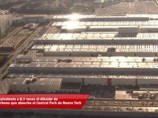 SEAT Una fábrica a vista de dron HD