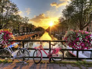 Bicicletas en Amsterdam