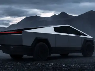 La característica estética del Tesla Cybertruck.