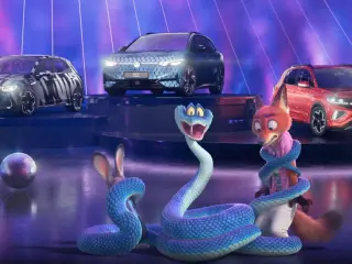 Colaboración Disney y Volskwagen para la promoción de la película Zootopia 2