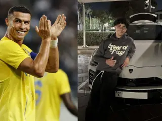 El nuevo coche del hijo de Cristiano Ronaldo