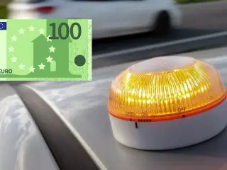 La OCU advierte sobre el amplio rango de precios de las balizas v-16 y sus peligros