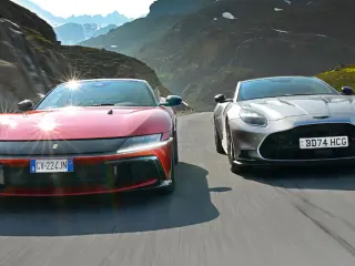 Comparativa del Ferrari 12Cilindri y Aston Martin Vanquish