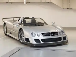 Mercedes CLK GTR Roadster.