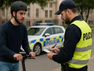 El operativo especial de control de patinetes en Burgos