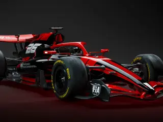 Prototipo de los monoplazas de 2026 según la F1