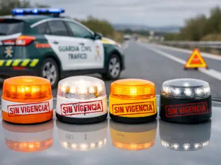 La DGT quiere asegurarse de que los conductores lleven las balizas correctas